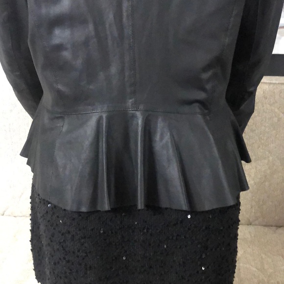 🌺BOD CHRISTENSEN LEATHER JACKET 10 - Picture 6 of 8